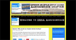 Desktop Screenshot of dbsaalbuquerque.org